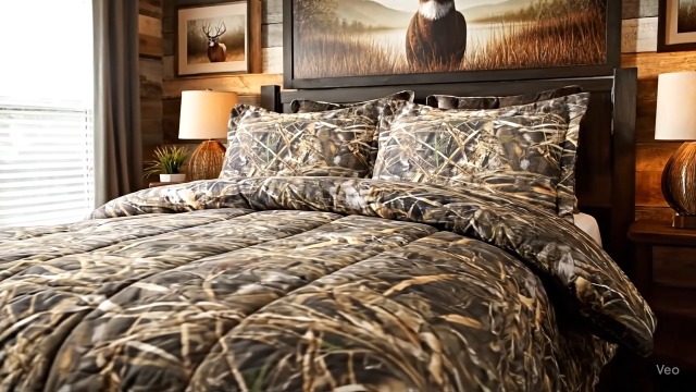 Amazon.com: VISI-ONE Realtree Max-7 Camo Queen 3 Piece Comforter